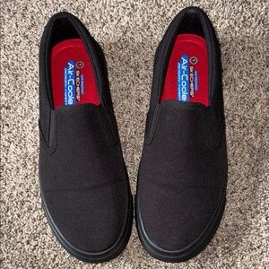 Skechers Women  Black Slip-On Loafers